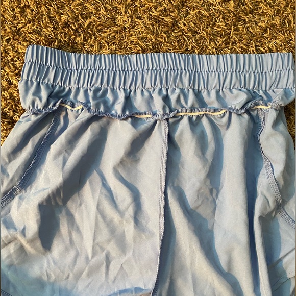 Blue Casual Lounge Shorts. Waist has elastic and is bunched looking(See picture) - Picture 4 of 4